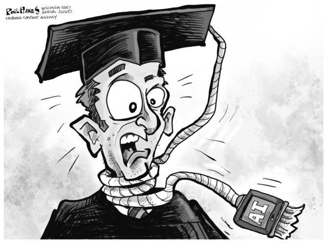 Cartoon commentary